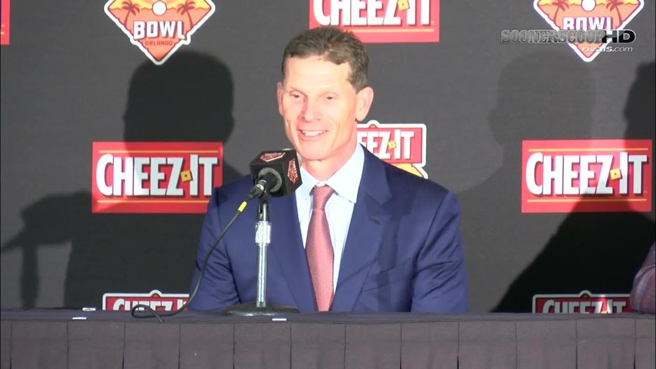CheezIt Bowl Press Conference Brent Venables/Mike Norvell YouTube