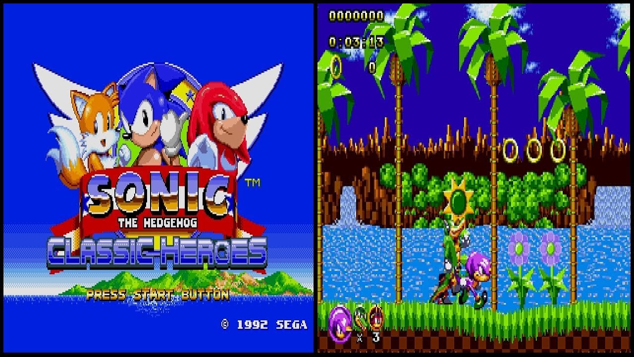 Let's Play - Sonic Classic Heroes Team Chaotix 