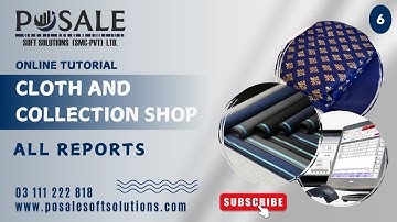 How To Manage TUTORIALS, CLOTH AND COLLECTION SHOP, ALL REPORTS  #pos #invetory #software