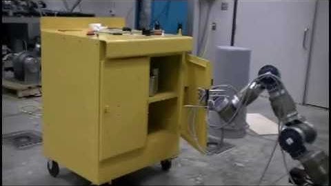 Robotic door opening