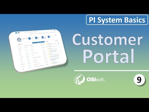PI System Basics - myOSIsoft and Customer Portal Overview
