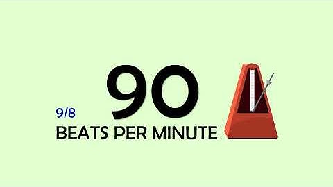 90 BPM 9/8 Metronome
