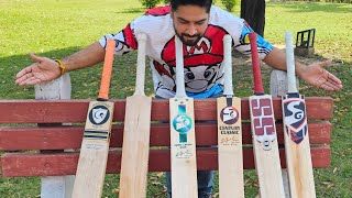 Used English Willow Cricket Bats