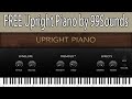 Free upright piano by 99sounds