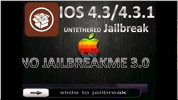 4.3 & 4.3.1 Untethered Jailbreak - Update!