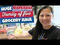 Huge $337 Family of Five Costco Haul | Grocery Haul