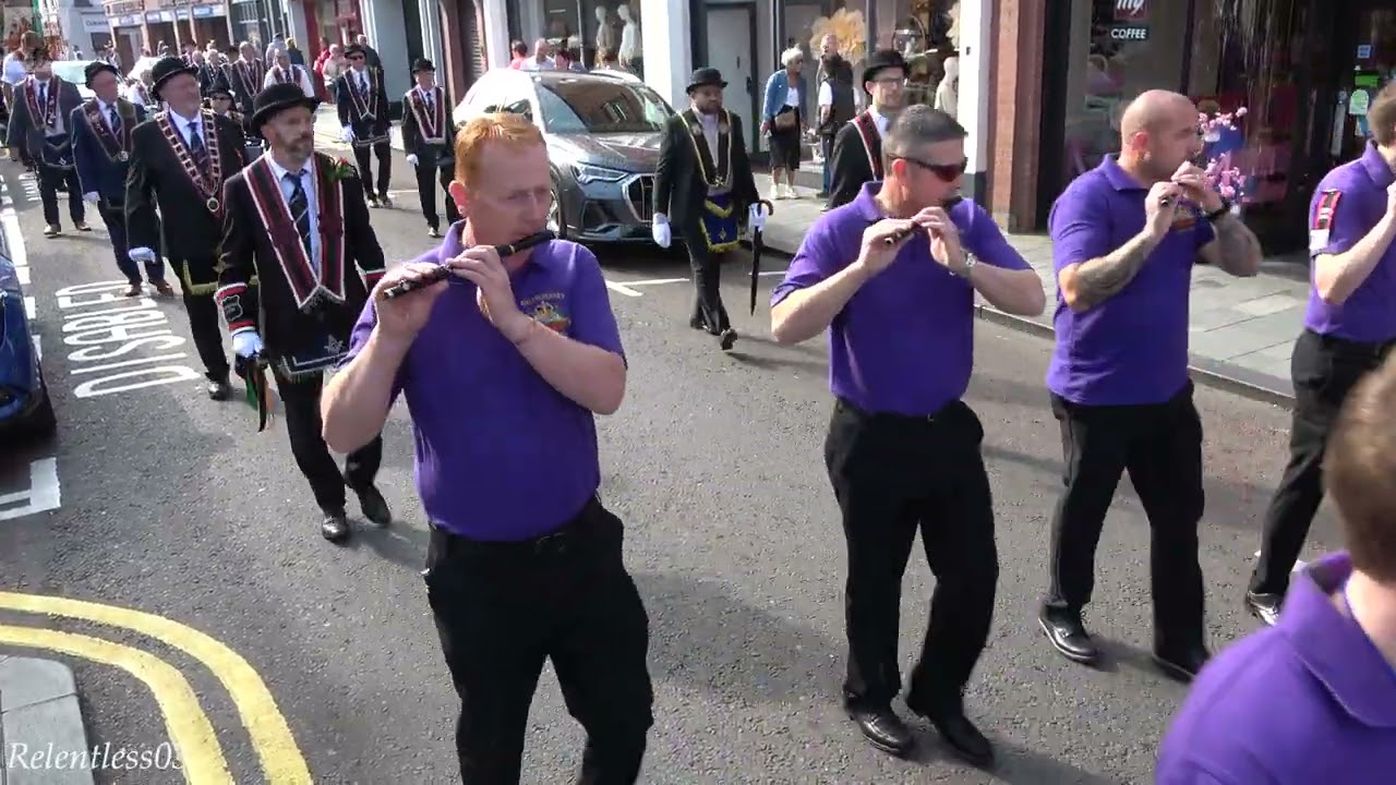 Ballymena District (No.3) @ Co. Antrim Black Saturday Parade ~ Ballymena ~ 31/08/24 (4K)