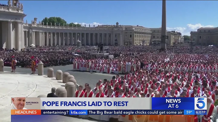 Funeral of Pope Francis drew thousands to say farewell