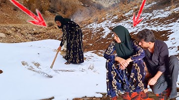 Nomadic life, snowfall, and Fatima