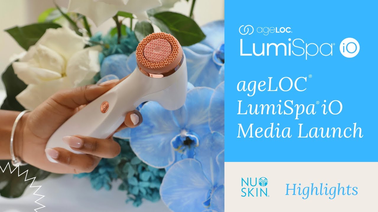 ageLOC® LumiSpa® iO Media Launch | Nu Skin Pacific - YouTube