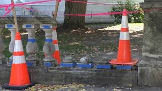 Watertown police may never identify who vandalized library’s historic wall