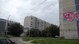 Обстрел Луганска,кв.Ольховский 18-07-2014