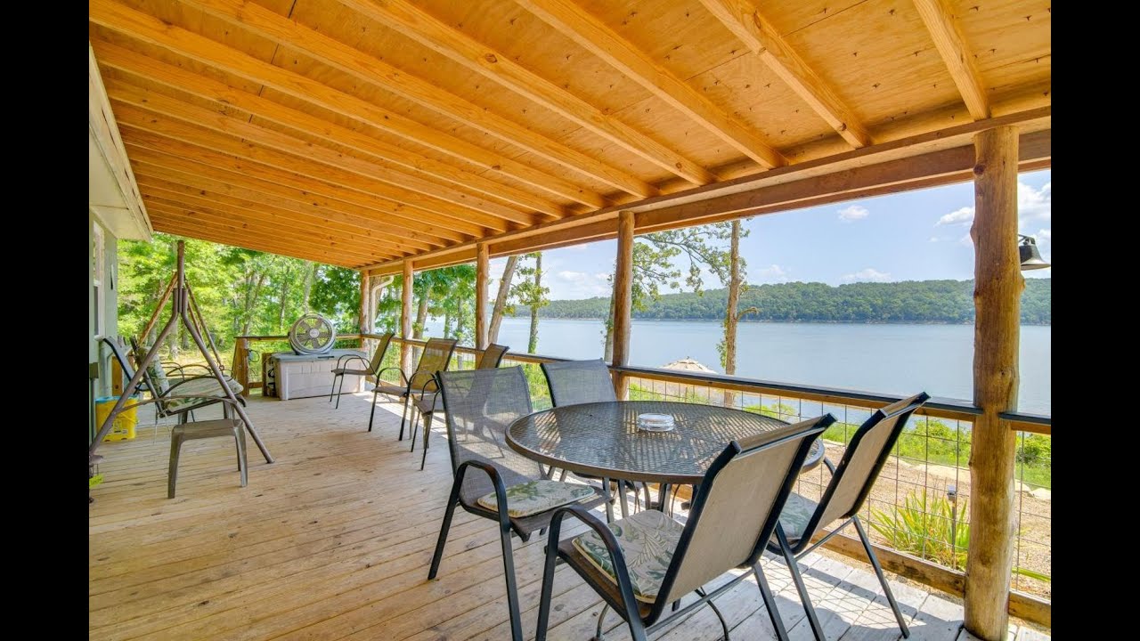 Waterfront Bull Shoals Lake Cabin with Deck and Views! | Cabins in Diamond City
