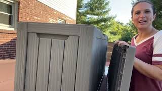 80 gallon deck box install steps