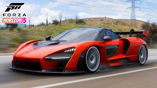 Forza Horizon 5 - Customize and race a hypercar, it's incredibly fun to drive (McLaren Senna). screenshot 3