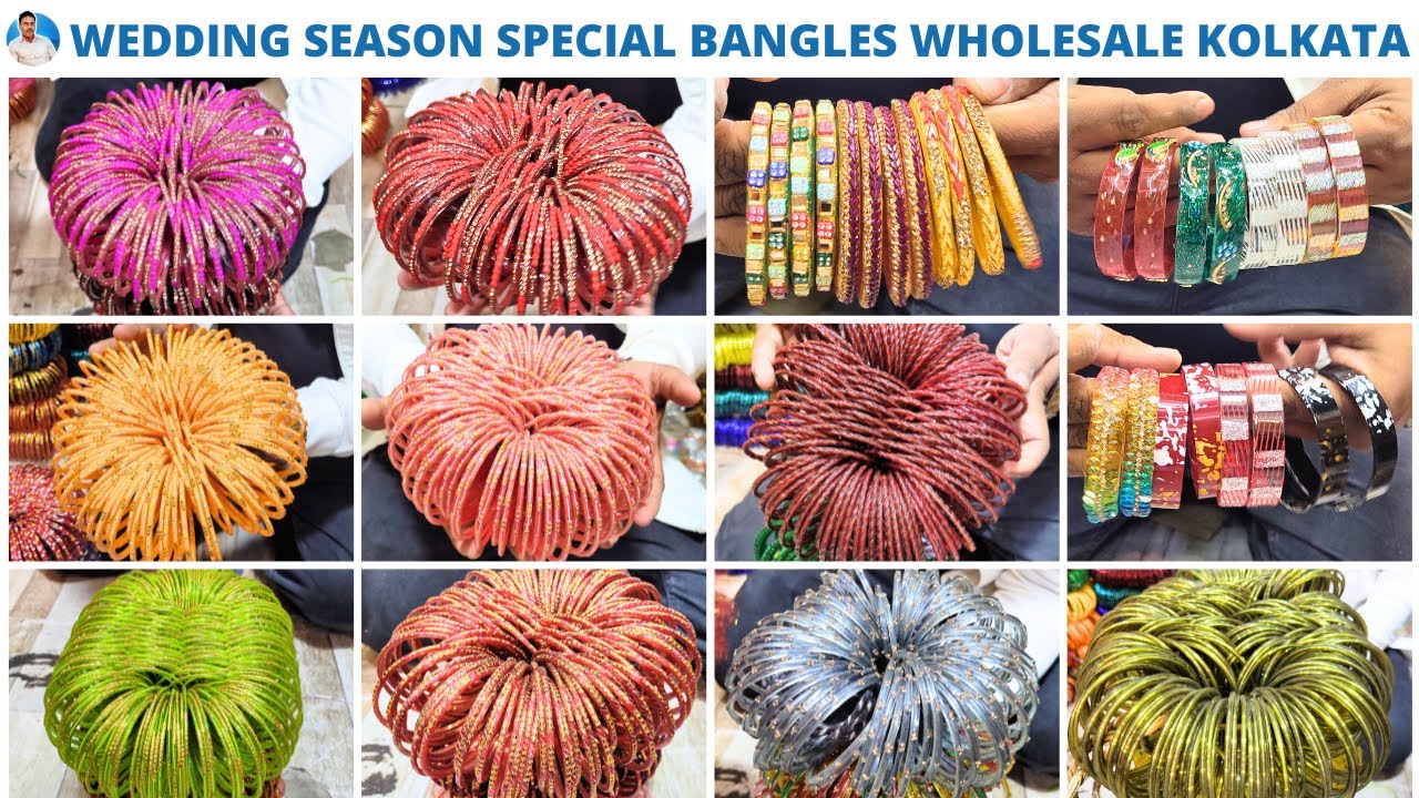 Kanch ki Churiyon ka Amazing Collection | Bangles, Metal ki Churi & Fancy Bracelets Wholesale Shop