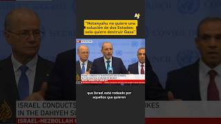 'Netanyahu solo quiere destruir Gaza' #shorts