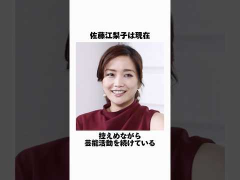 佐藤江梨子の現在に関する雑学