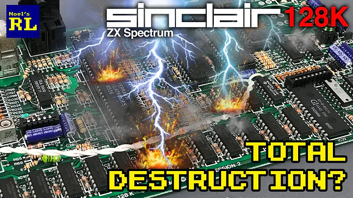 ZX Spectrum 128K "Toastrack" Mega Repair (Part 1)