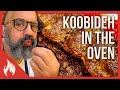 Koobideh kabob in the oven        