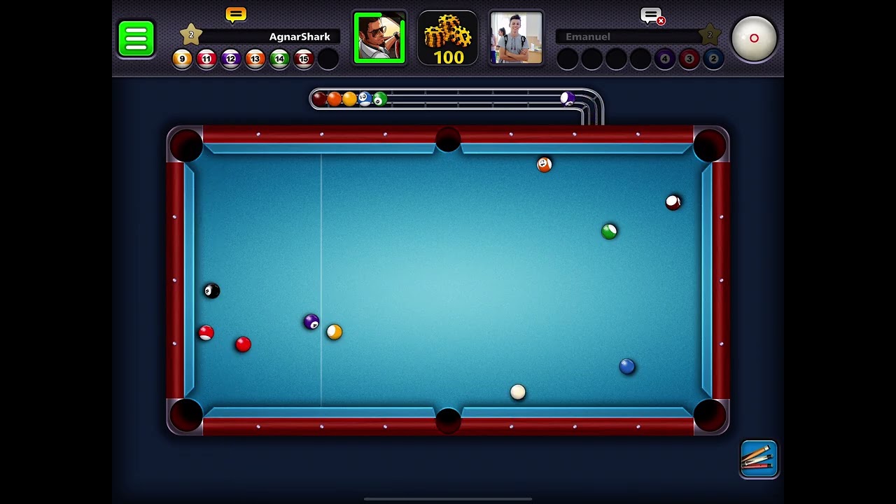 I was just playing 8 ball pool bc I was bored🎱