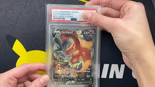 PSA GRADED CARD REVEAL!! ALT ART CHARIZARD!!🔥🔥🔥😱😱🙏😳PSA 10??