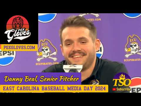 ECU BASEBALL MEDIA DAY 2024: DANNY BEAL, SENIOR RHP #eastcarolina #ecupirates #d1baseball #tsotv