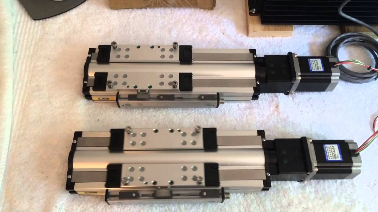 Parker 404XR 2-Axis Mach3 Test