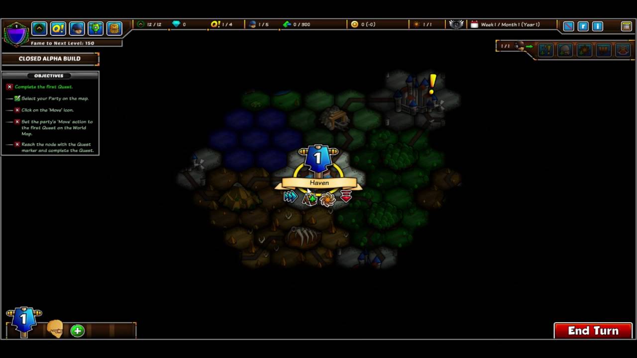 [ENG] Epic Manager Kickstarter Alpha Gameplay #1 V 0.1.0