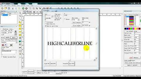 EZcad Rotary marking