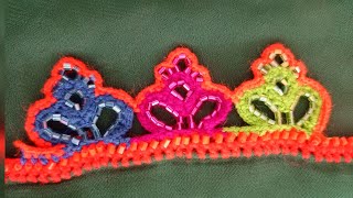 آموزش کریشی/کریشی/ new design crochet/balochi new design crochet