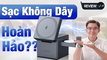 Anker 3in1 Cube Wireless - Sạc không dây tiện lợi cho dân chơi hệ APPLE | Thế Giới Phụ Kiện