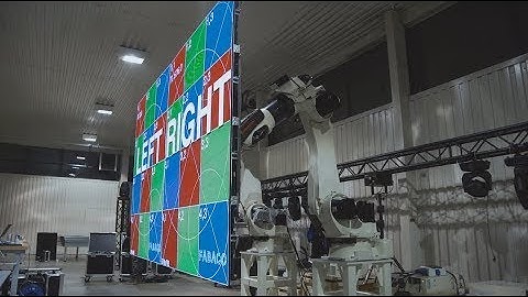 Show programmed Robot Kawasaki BX200L, ASTOR (Making of)