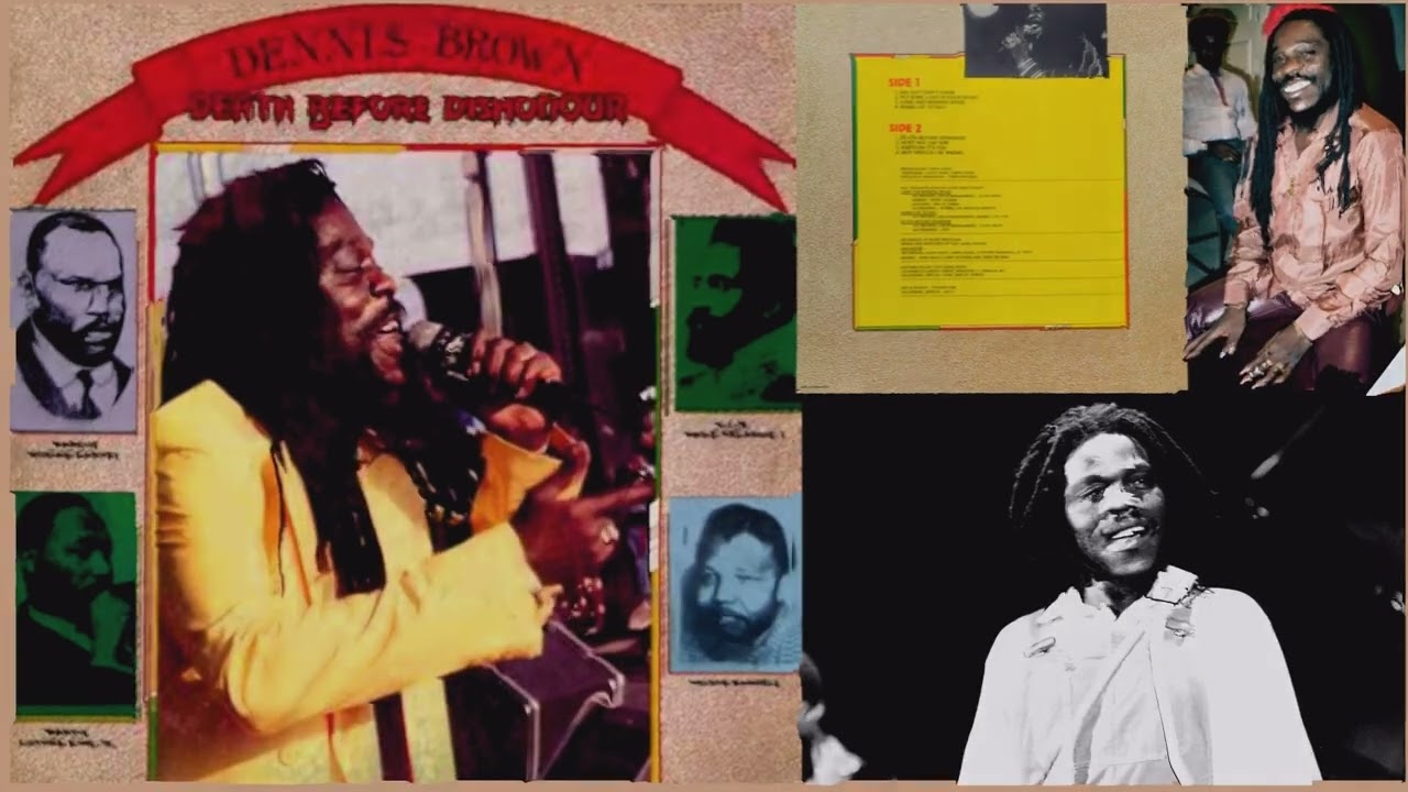 Dennis Brown   Death Before Dishonour Tappa LP 1989