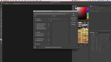 01 Photoshop CC 2018 how to reset the toolbar.