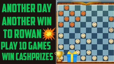 Another day Another win to Rowan🤓🤩Day 4 challenge:Checkers whether he will be in top 3 contestant 🤔😲