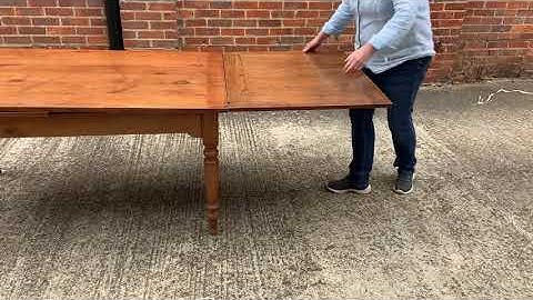 French Cherry 19th Century Farmhouse Table