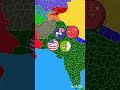 Pakistan and India friendship V's Chi USA #countryballs #woowkid #wildlife #world