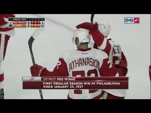 Andreas Athanasiou Goal + Shootout Winner @ Phi - 11/8/16