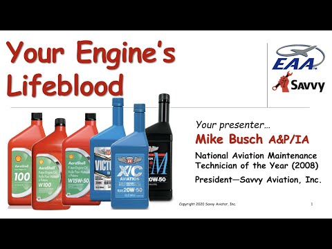 Aviation Oil Vs Automotive Oil