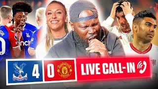 Man United Embarrassed Crystal Palace 4-0 Man Utd Call In Show Abbi Summers
