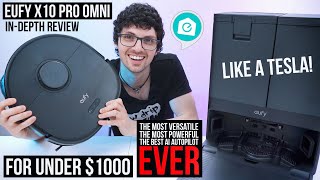 Game-Changing AI & Versatility For Under $1000! - eufy X10 Pro Omni In-Depth Review & Test