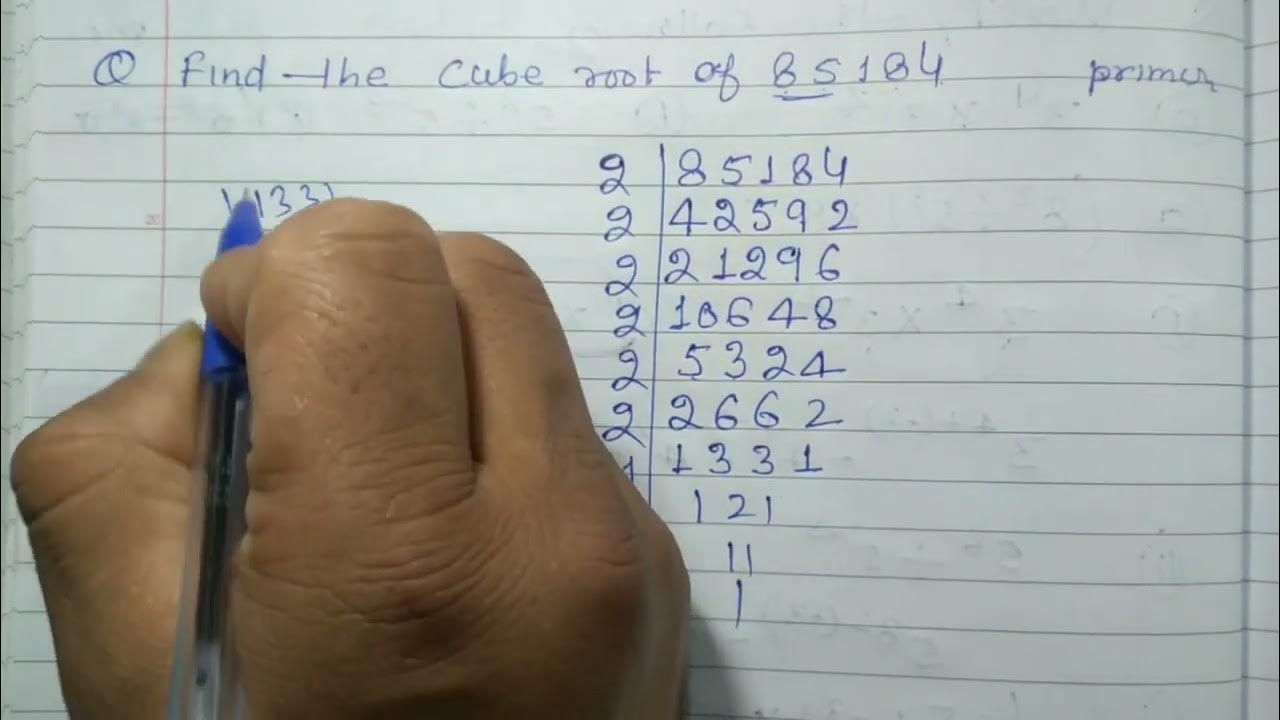 find-the-cube-root-of-85184-cube-root-by-short-truck-youtube