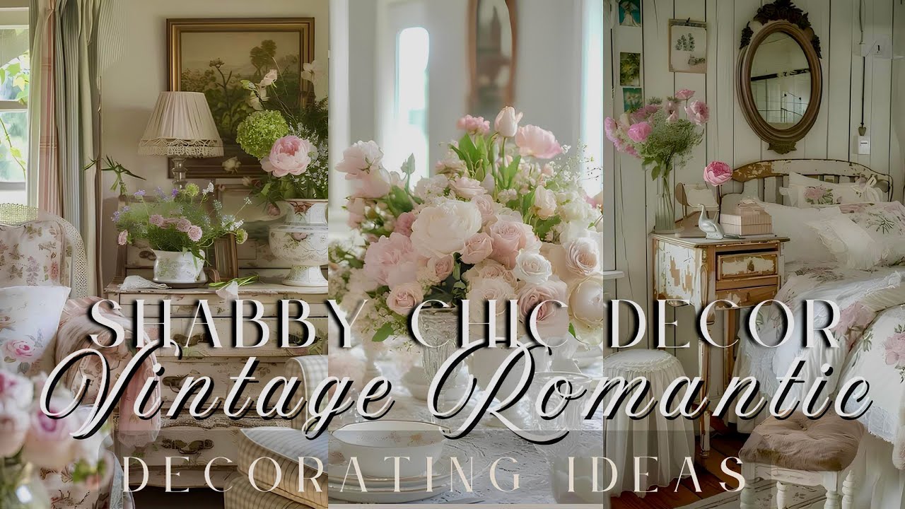 NEW- Shabby Chic Decor Meets Vintage Romance | Crafting a Timeless, Cozy Sanctuary for Your Cottage🤎