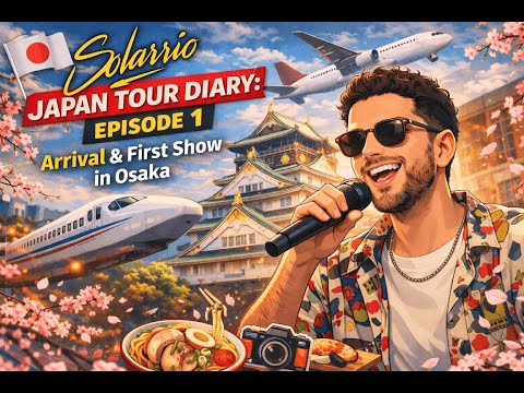 Solarrio Japan Tour Diary: Episode 1 (Arrival & First Show in Osaka)