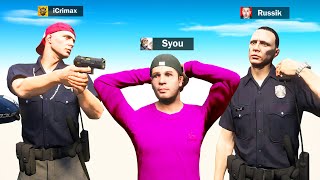 iCrimax und Russik wollen SYou VERHAFTEN in GTA 5! (Polizei vs. Dieb)