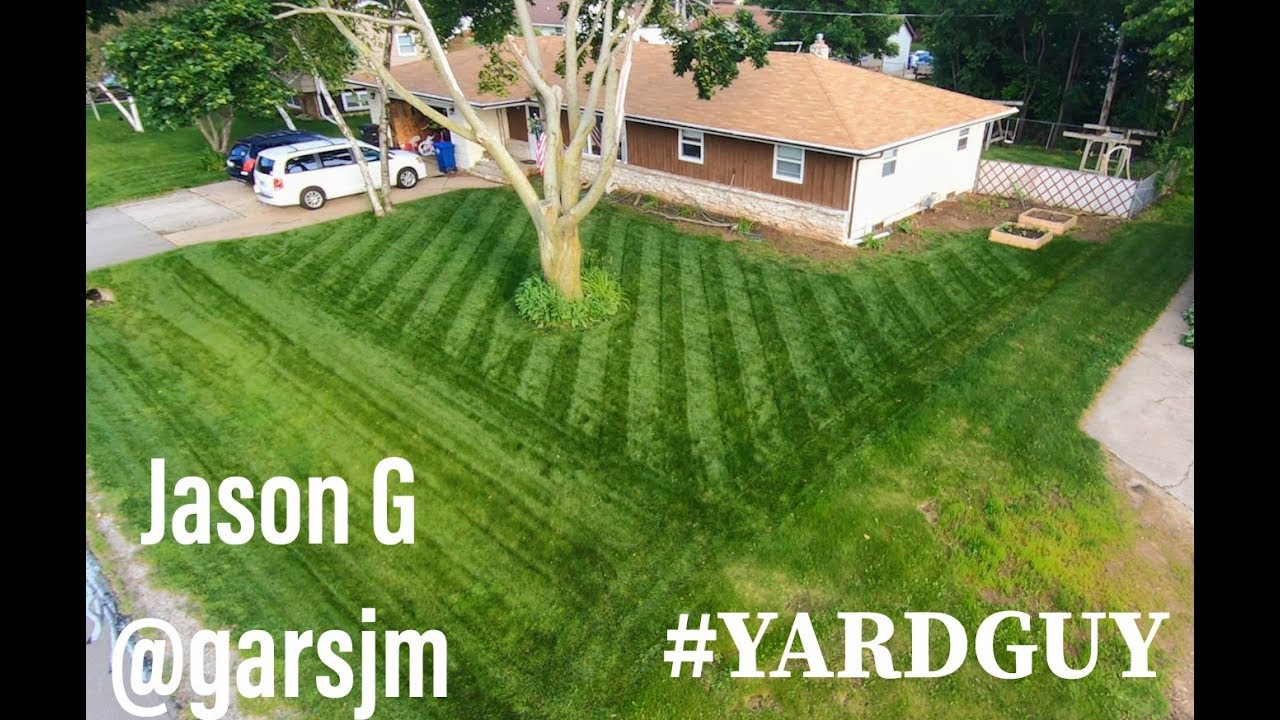 DIY Lawn Striping - Stripe Contest Submission - Lawn Care ...