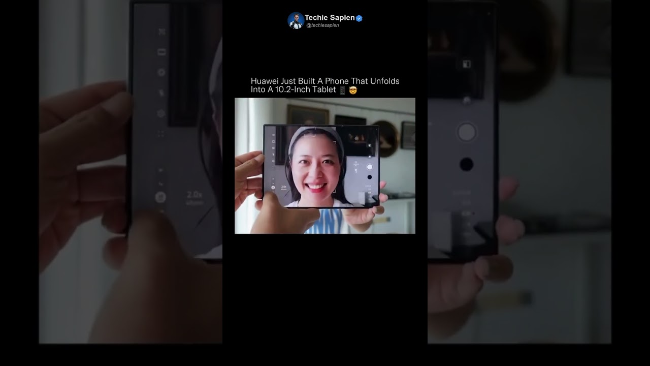 Huawei Built a Phone That Unfolds Into a 10 2 Inch Tablet 🤯