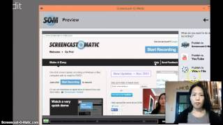 How to Do a Screen Capture Video Using Screencast O Matic Free Tool