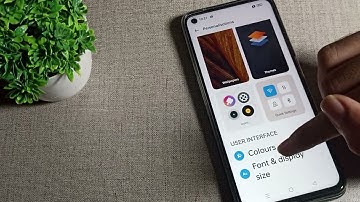 Customize Text Size in realme narzo 50 pro 5g phone, how to customize text size